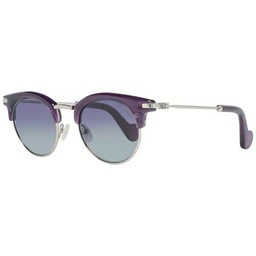 MONCLER ML0035 78B 47 Gafas de Sol, Morado (Lilla Luc/Fumo Grad)