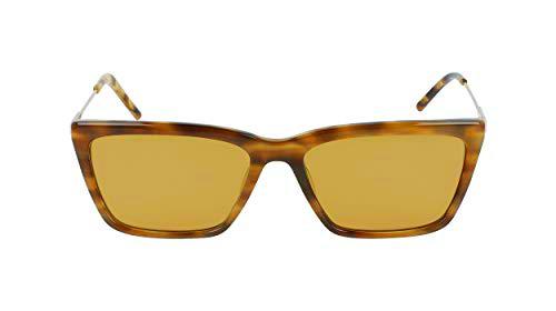 DKNY DK709S Gafas, Brown Horn, Taille Unique para Mujer