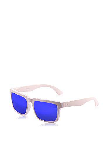 Ocean Sunglasses Bomb Gafas de Sol, Unisex Adulto, Blanco (Blanco Brillo/Violeta revo)