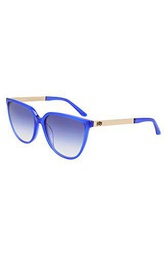 Calvin Klein CK21706S-406 Gafas de Sol, Milky Cobalt