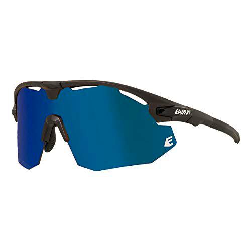 EASSUN Gafas de Ciclismo Giant, Solares Cat 2, Antideslizantes y Ajustables con Sistema de Ventilación